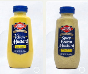 Philly favorite Dietz & Watson gourmet mustard $3.25ea.