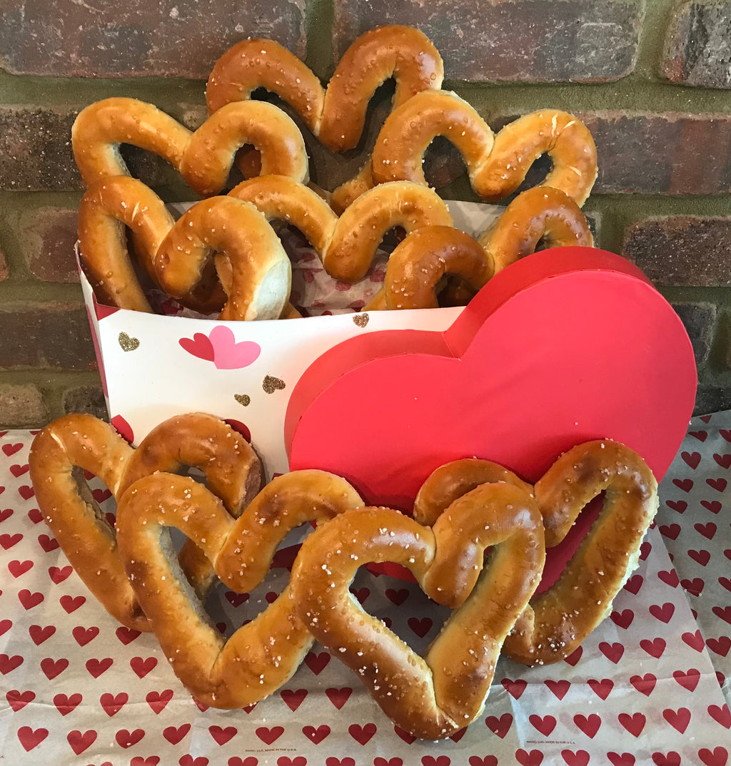 10 Pretzel Heart package is a flavorful way to share the love!